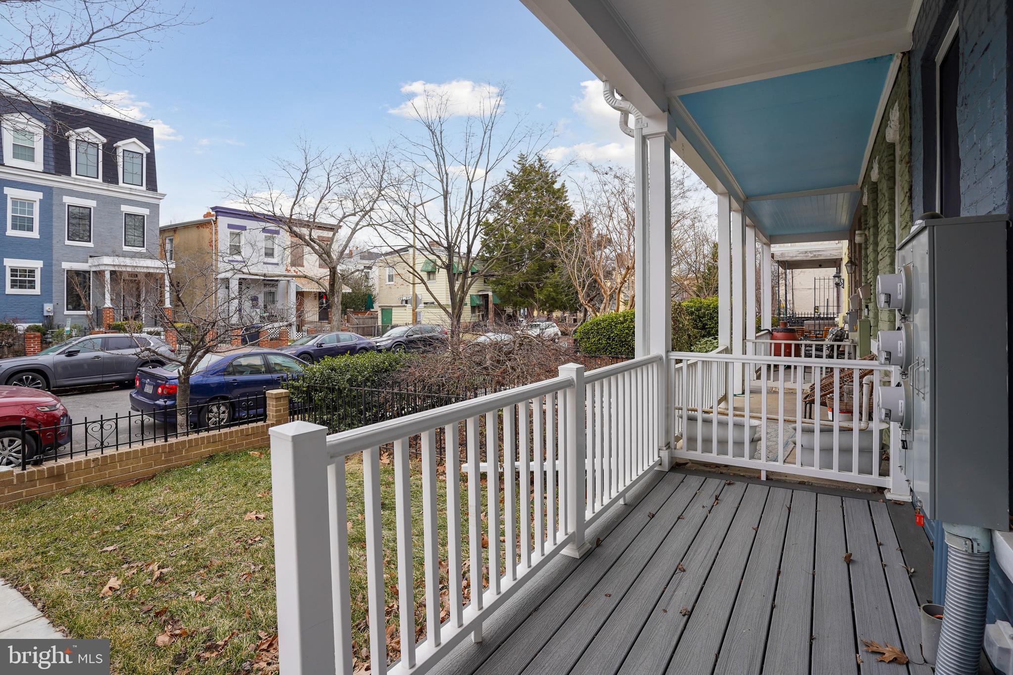 329 16th Street Southeast Washington, DC 20003 - Photo 4 of 39 a view of a house with wooden deck