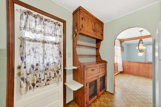 a view of empty room