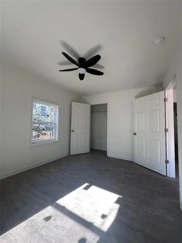 a backyard of a house