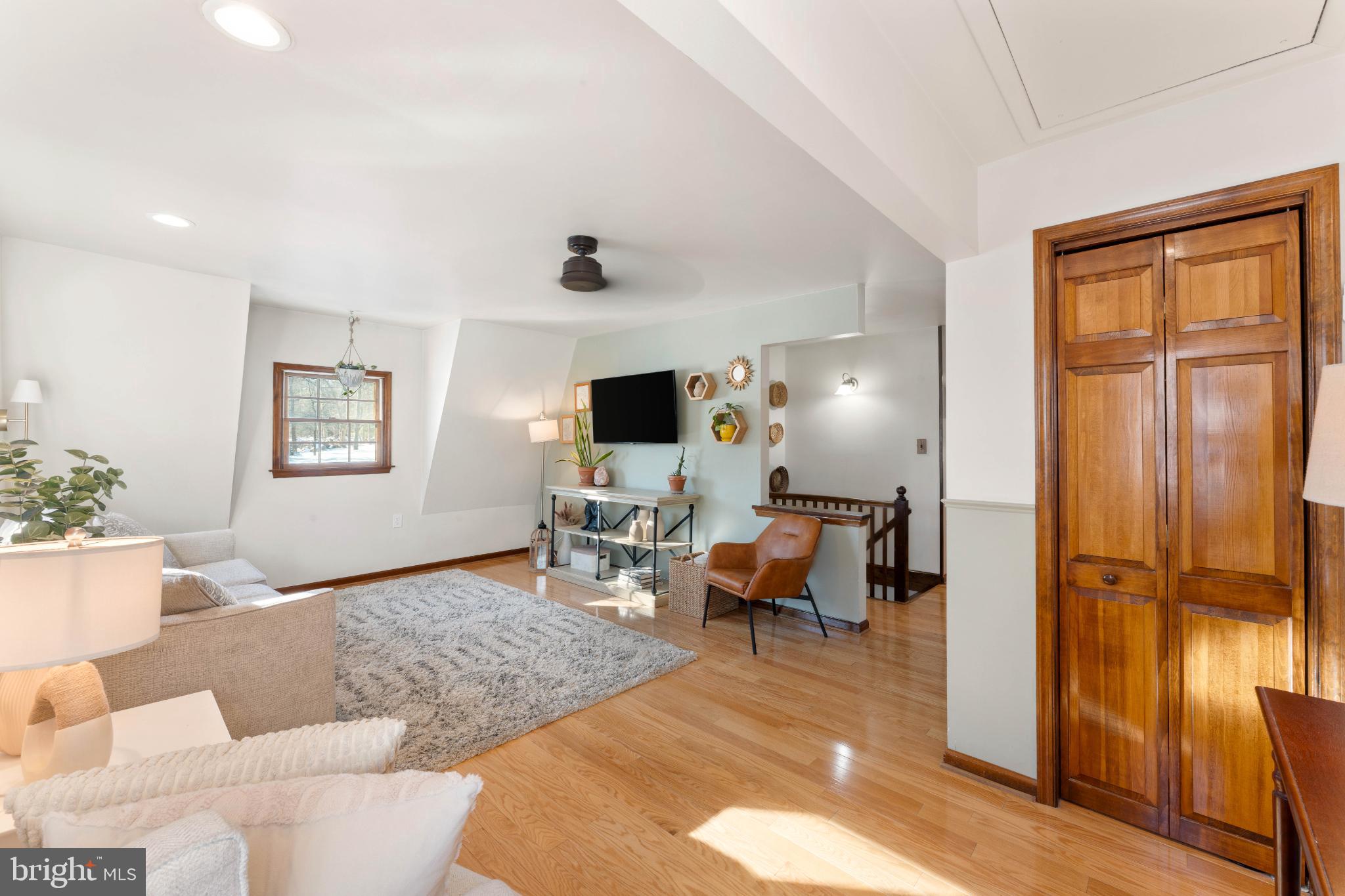 1596 River Road New Hope, PA 18938 - Photo 21 of 39 a living room with furniture and a window