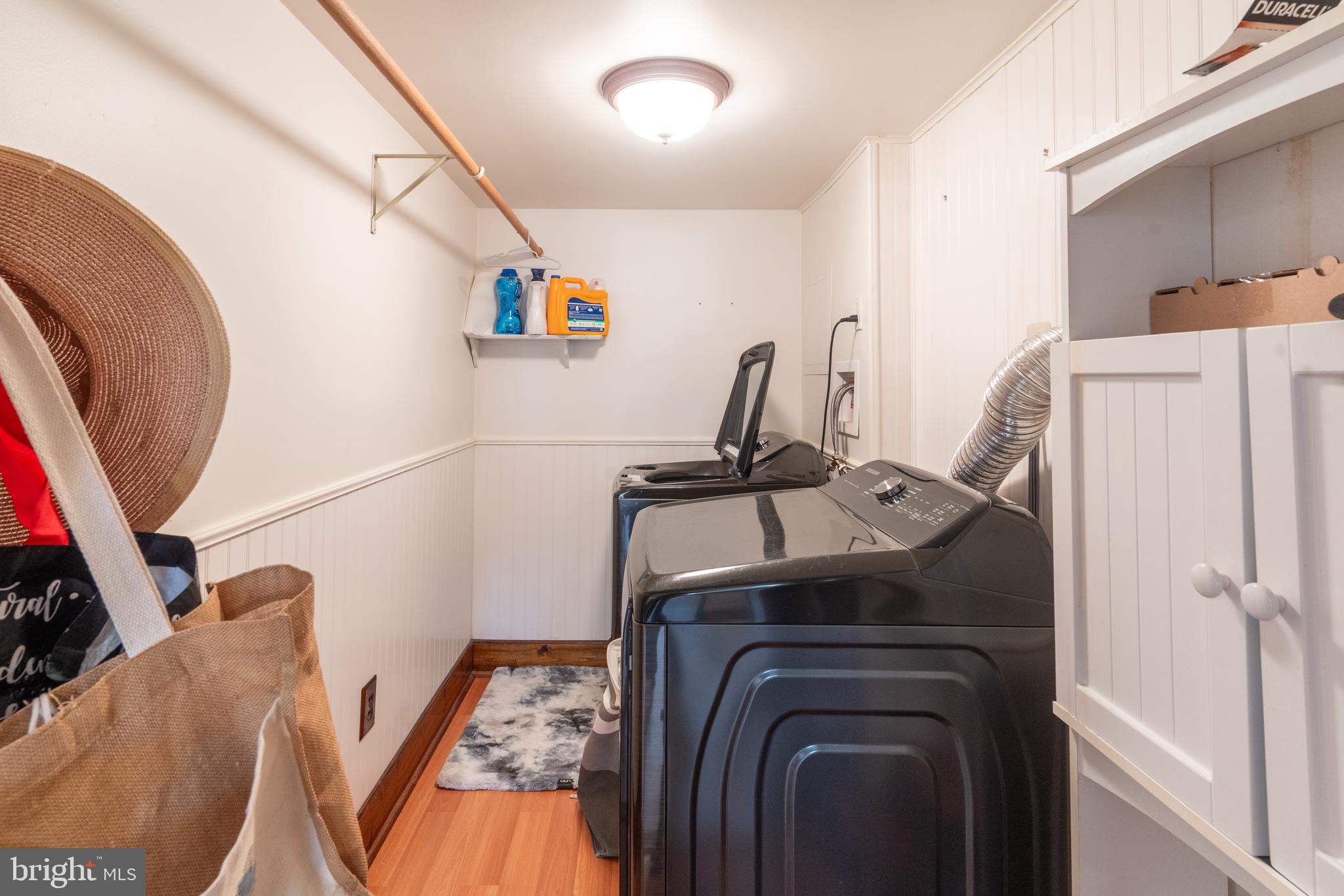 1596 River Road New Hope, PA 18938 - Photo 38 of 39 a view of a storage and utility room with washer and dryer