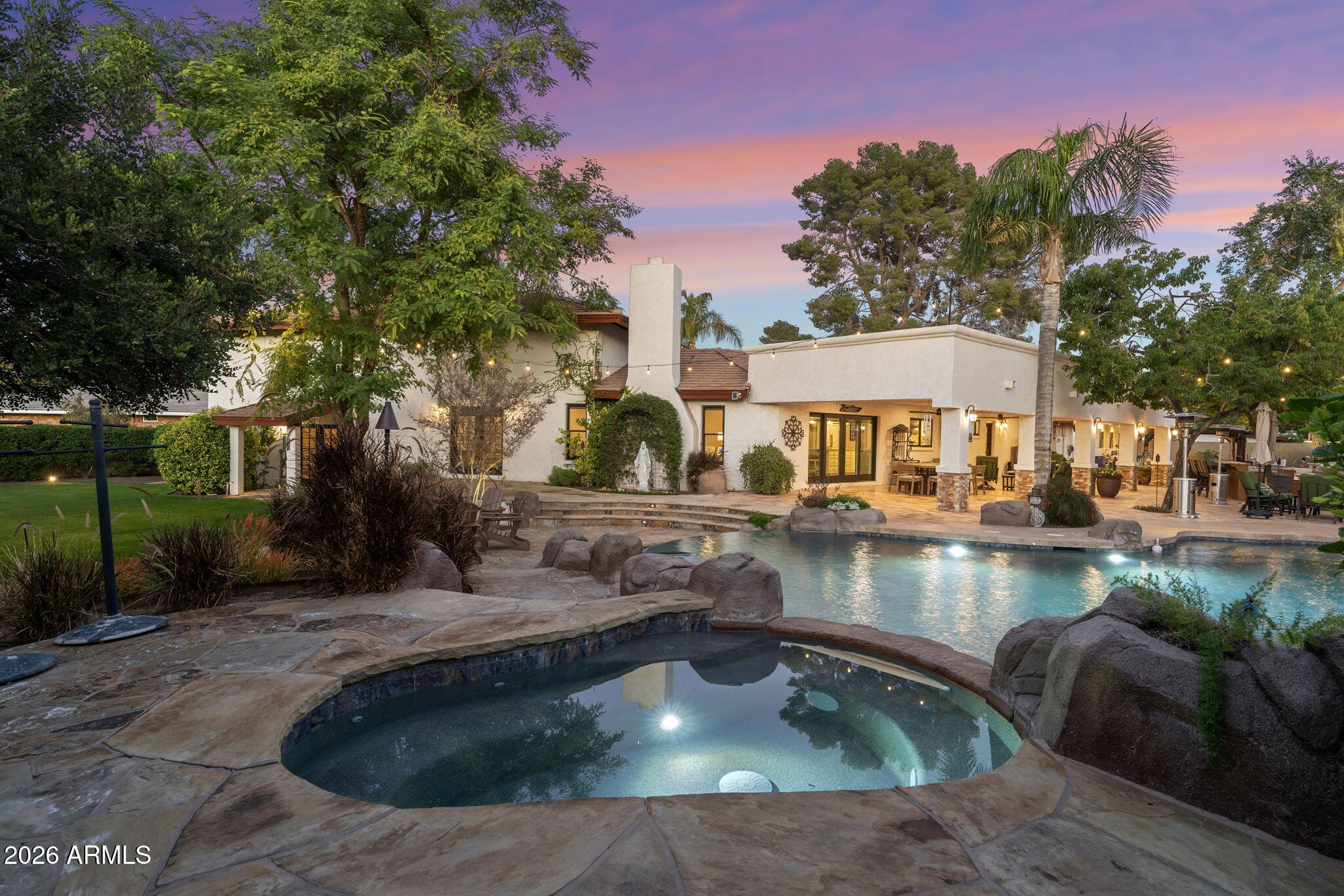 4945 East Cheery Lynn Road Phoenix, AZ 85018 - Photo 34 of 41 a view of a house with pool and sitting area