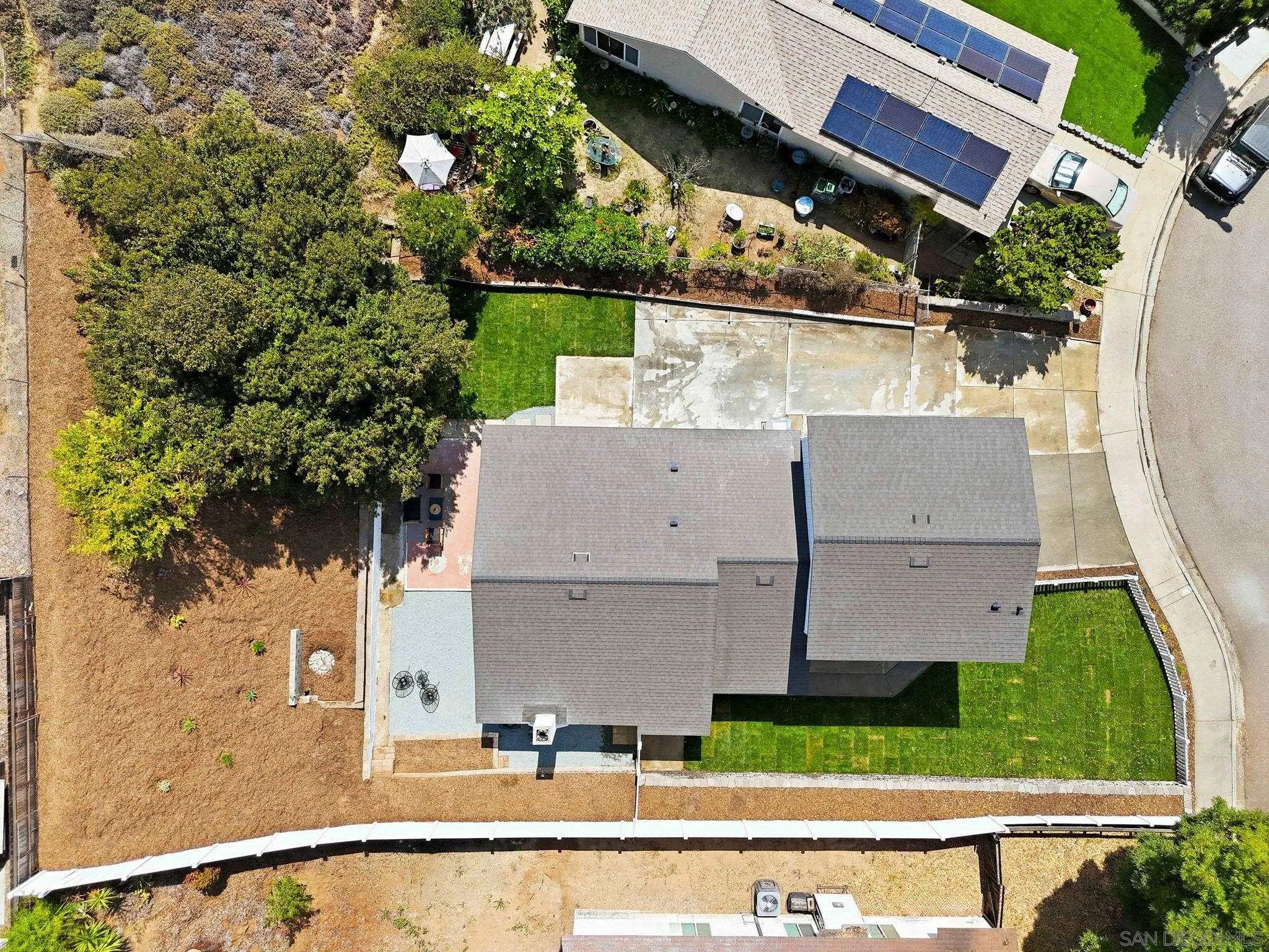 10440 Bosque Drive Lakeside, CA 92040 - Photo 6 of 47 an aerial view of house with yard