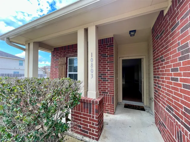 front view of a house with a porch