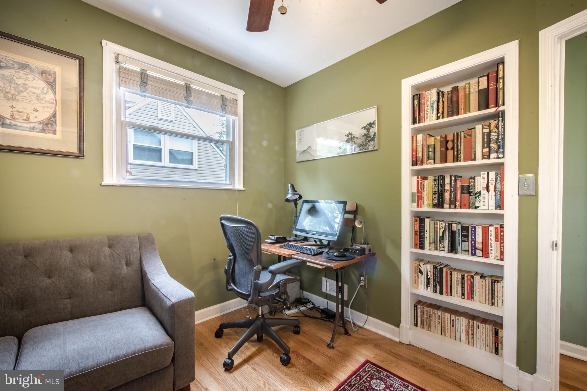 1346 Sudvale Road Baltimore, MD 21208 - Photo 14 of 30 a work room with furniture and book shelf
