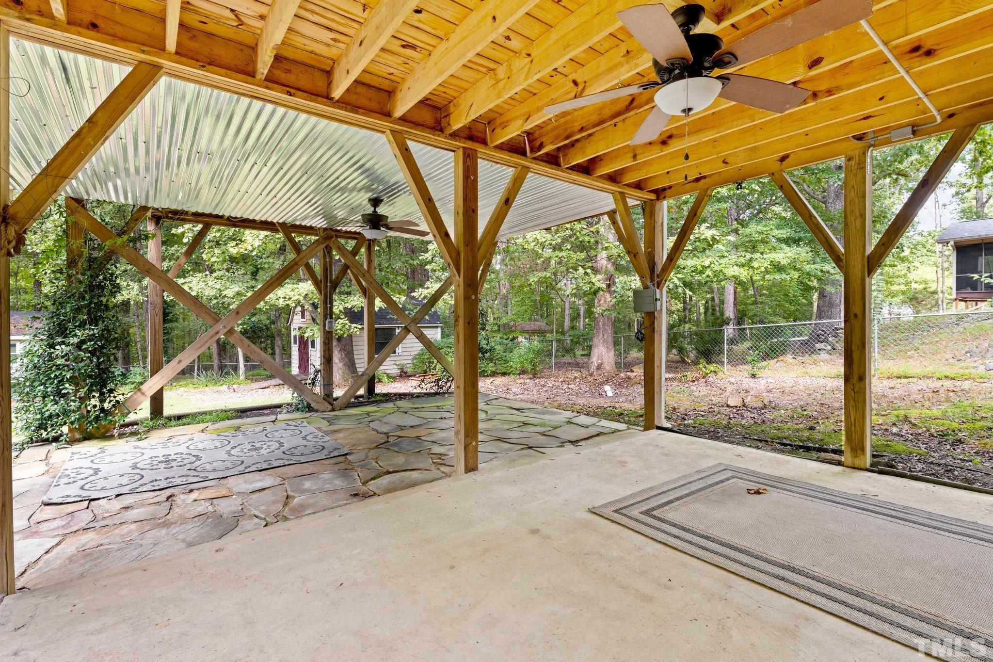 5101 Raintree Road Durham, NC 27712 - Photo 23 of 30 a view of a backyard