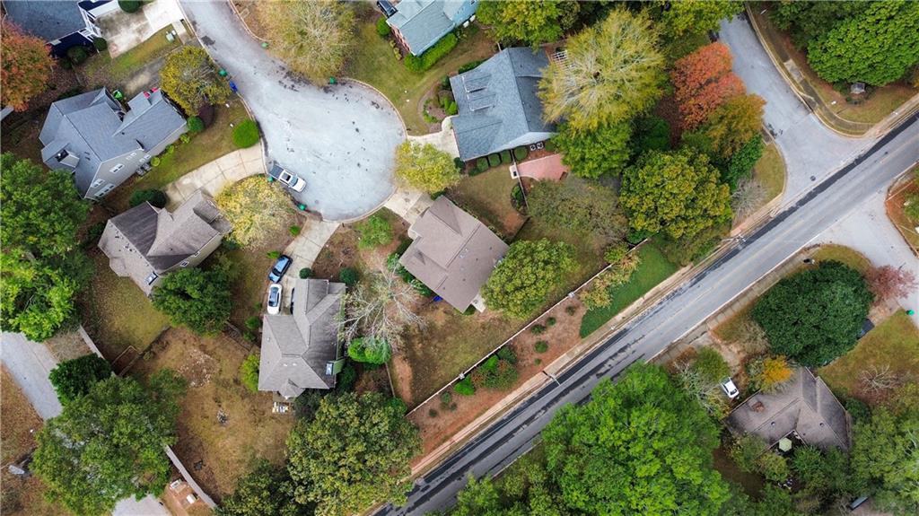 1324 Crescentwood Lane Decatur, GA 30032 - Photo 57 of 58 an aerial view of a house with a garden and plants