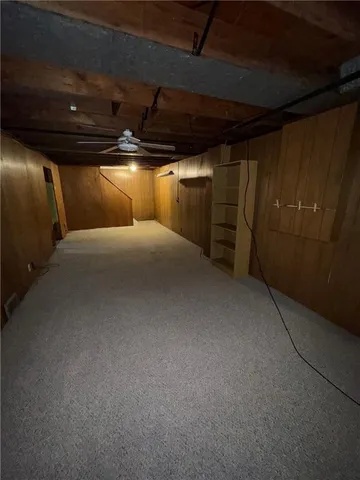 a view of a storage & utility room