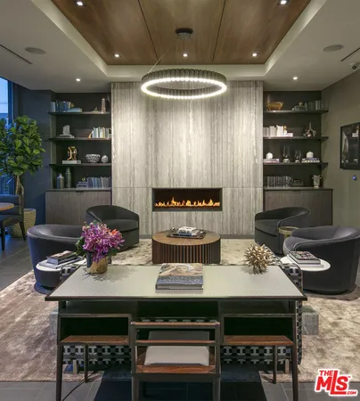 a kitchen with a table and chairs in it