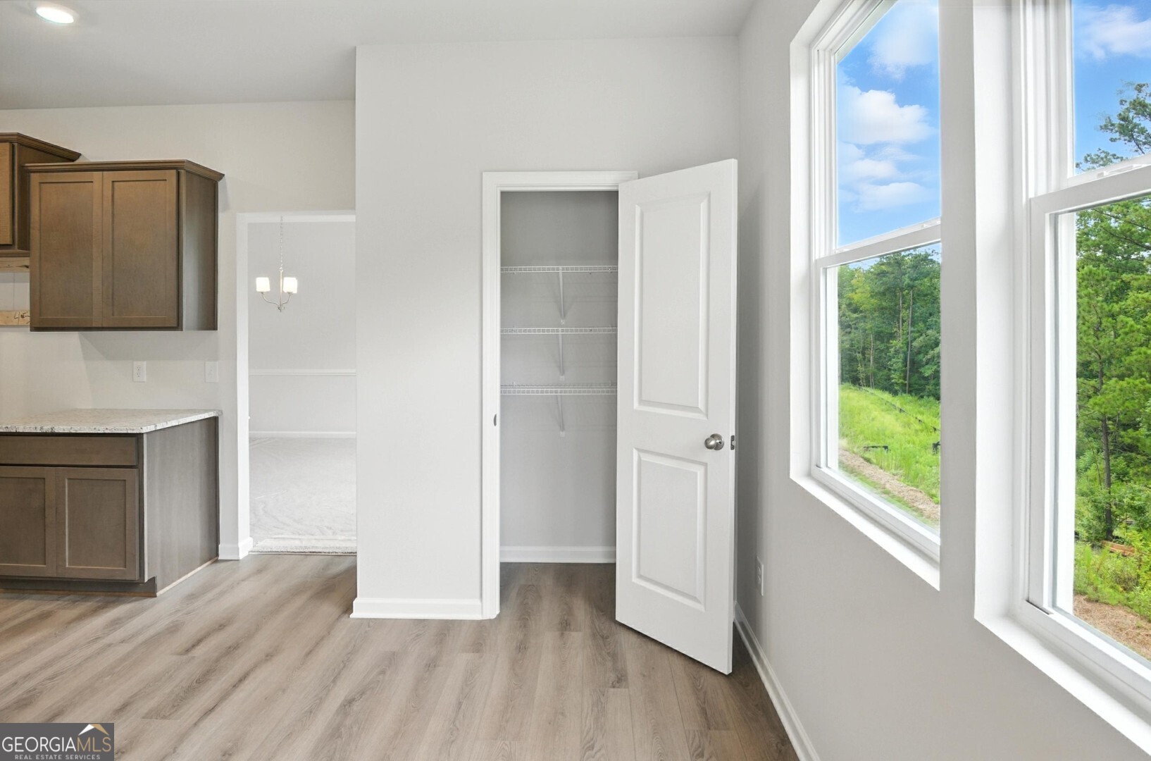 720 River Run Drive, Unit 45 Dallas, GA 30132 - Photo 17 of 53 a view of a livingroom with wooden floor and windows