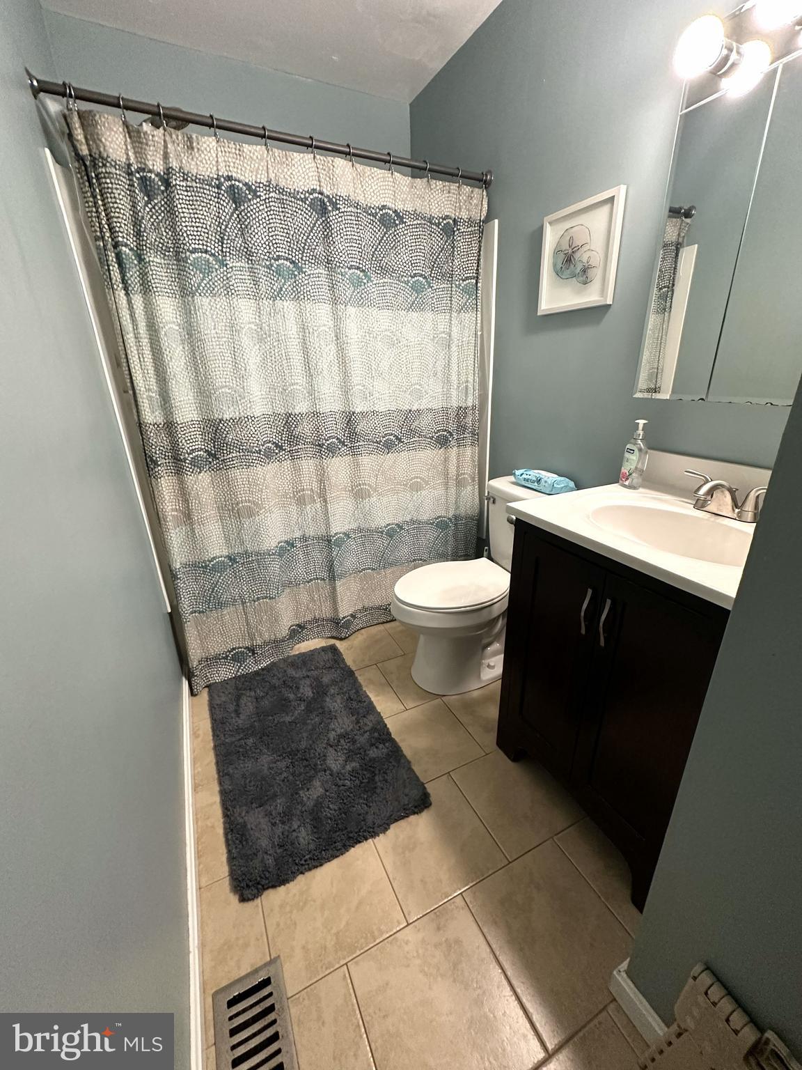 1280 Fox Run Reading, PA 19606 - Photo 12 of 18 a bathroom with a sink a toilet a mirror and a shower