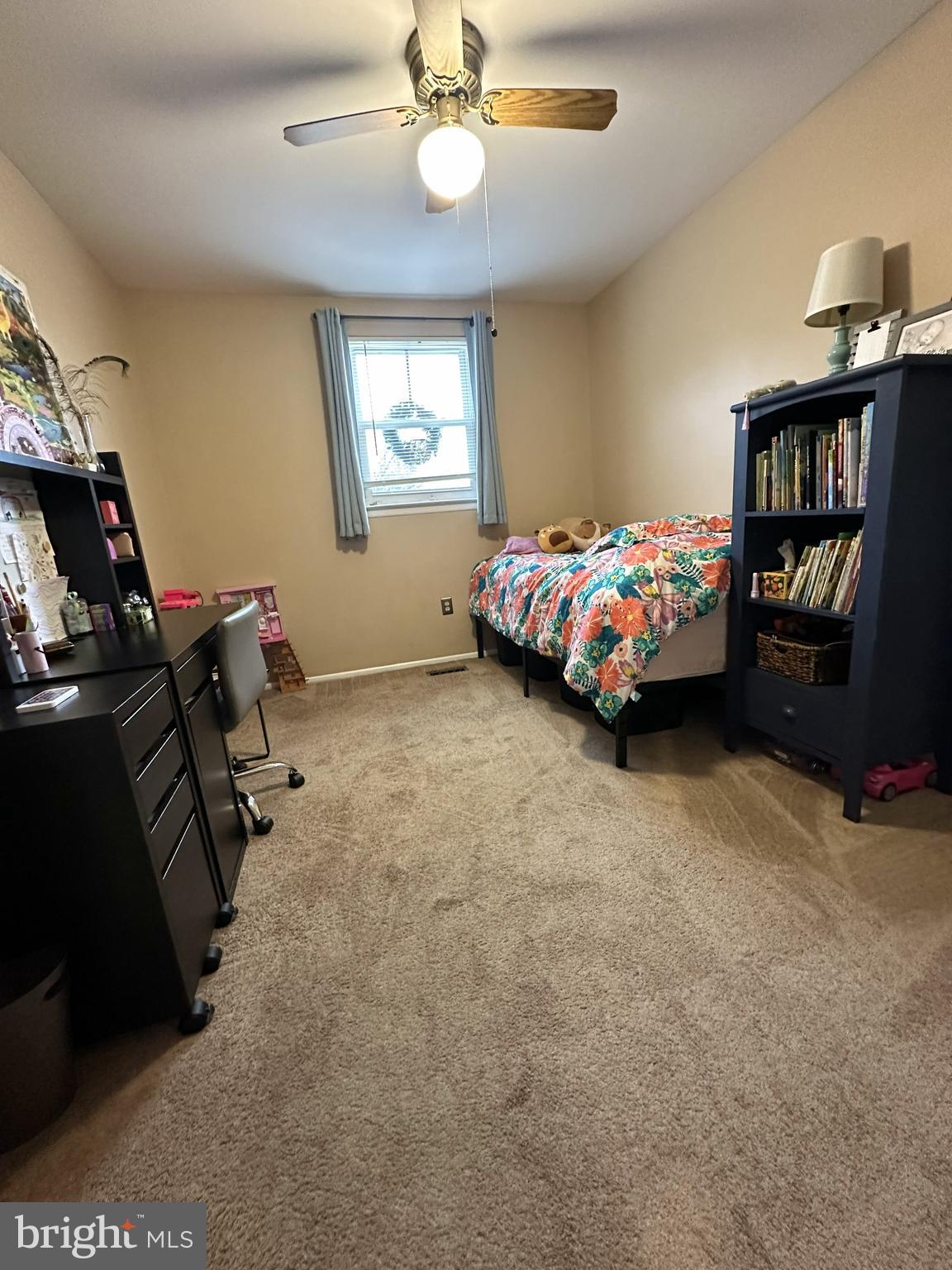 1280 Fox Run Reading, PA 19606 - Photo 13 of 18 a bedroom with bed and a chandelier