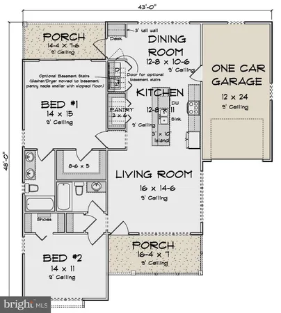 $286,000 | 1953 Mayflower Drive, Greenbackville, VA 23356