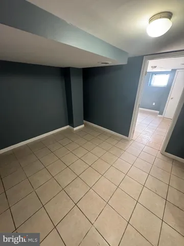 a view of empty room