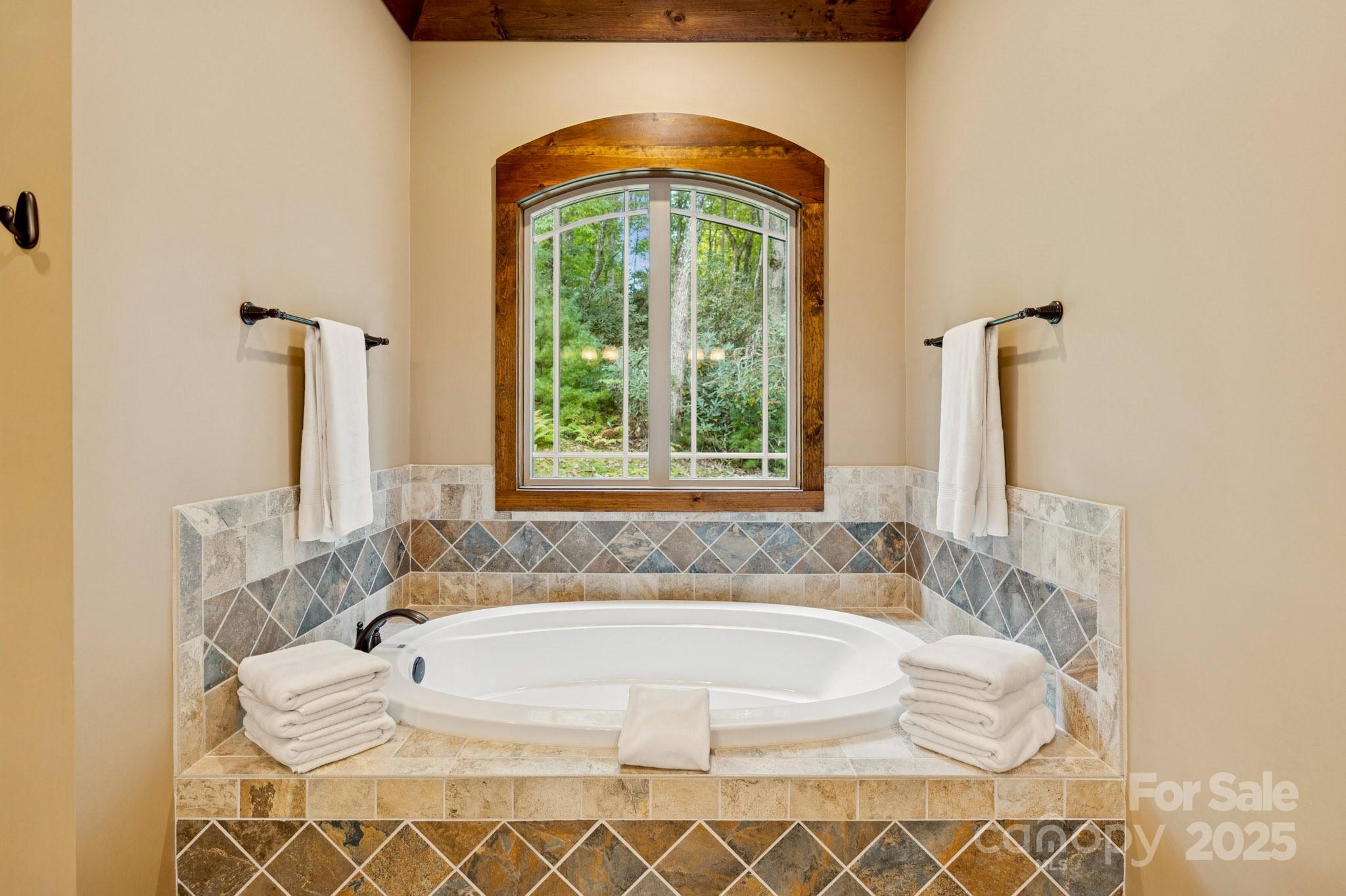 23 Dividing Ridge Trail Arden, NC 28704 - Photo 14 of 34 a bath tub sitting next to a window