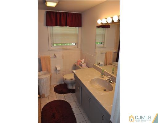 16 Donald Road East Brunswick, NJ 08816 - Photo 22 of 25 a bathroom with a sink and a mirror