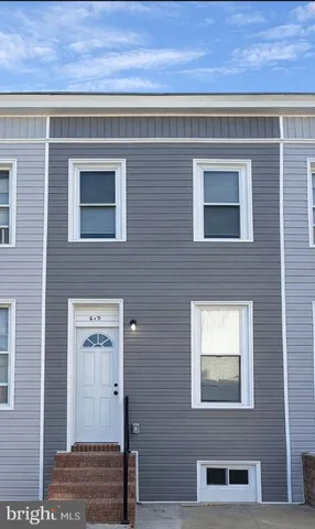 a view of front door of house