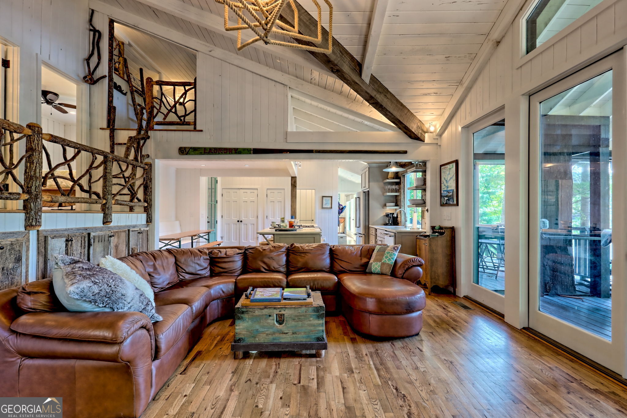 22 Cajun Loop Clayton, GA 30525 - Photo 42 of 87 a living room with furniture and wooden floor
