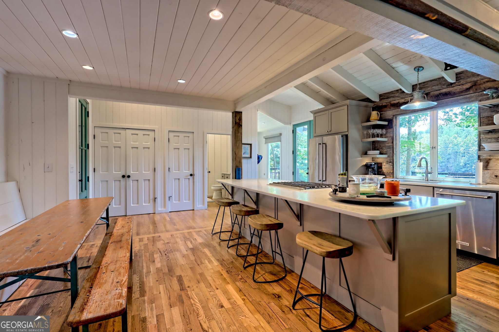 22 Cajun Loop Clayton, GA 30525 - Photo 43 of 87 a view of a dining room with furniture window and outside view