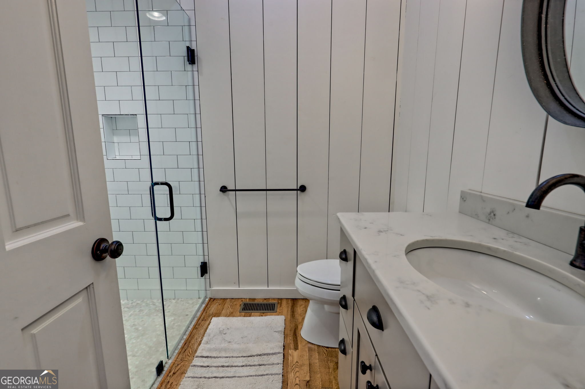 22 Cajun Loop Clayton, GA 30525 - Photo 47 of 87 a bathroom with a sink a toilet and shower