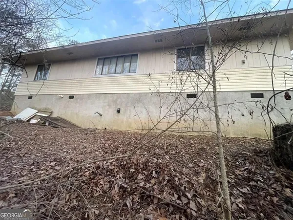 a view of a house with a window