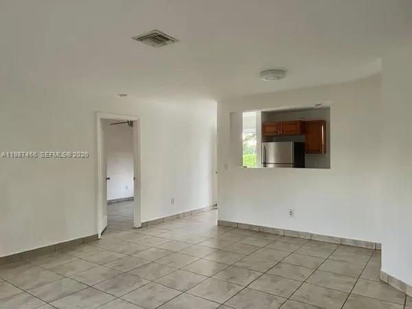 a view of empty room