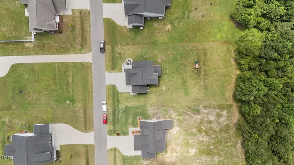 aerial view of a bathroom