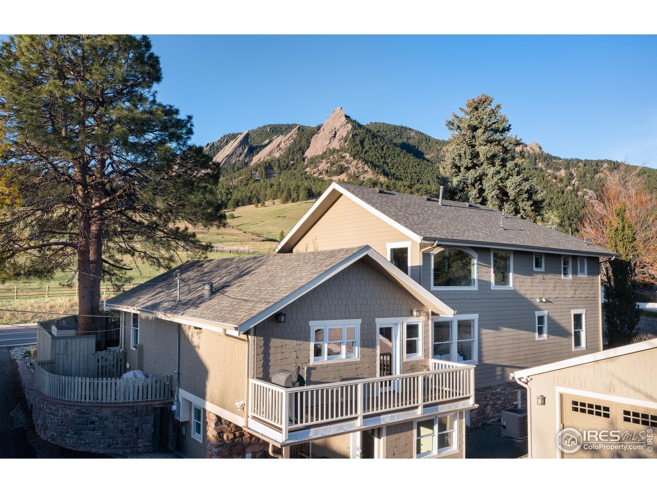 709 Baseline Road Boulder, CO 80302 - Photo 6 of 40 a view of a house with a roof deck