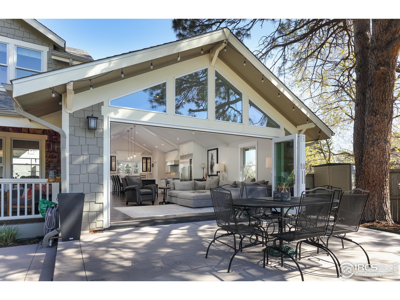 709 Baseline Road Boulder, CO 80302 - Photo 8 of 40 a view of living room kitchen with furniture and outdoor seating