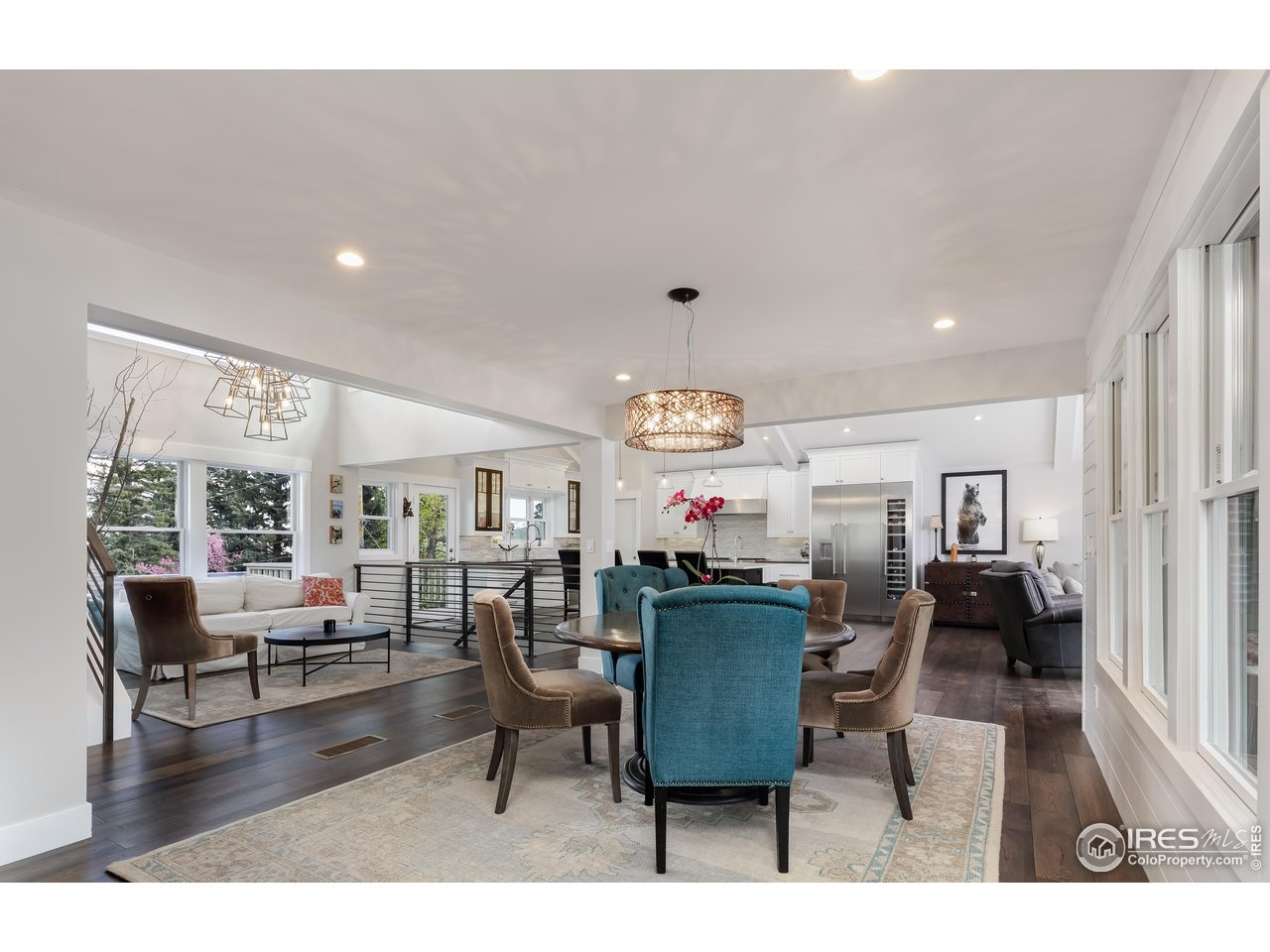 709 Baseline Road Boulder, CO 80302 - Photo 10 of 40 a living room with furniture and a large window