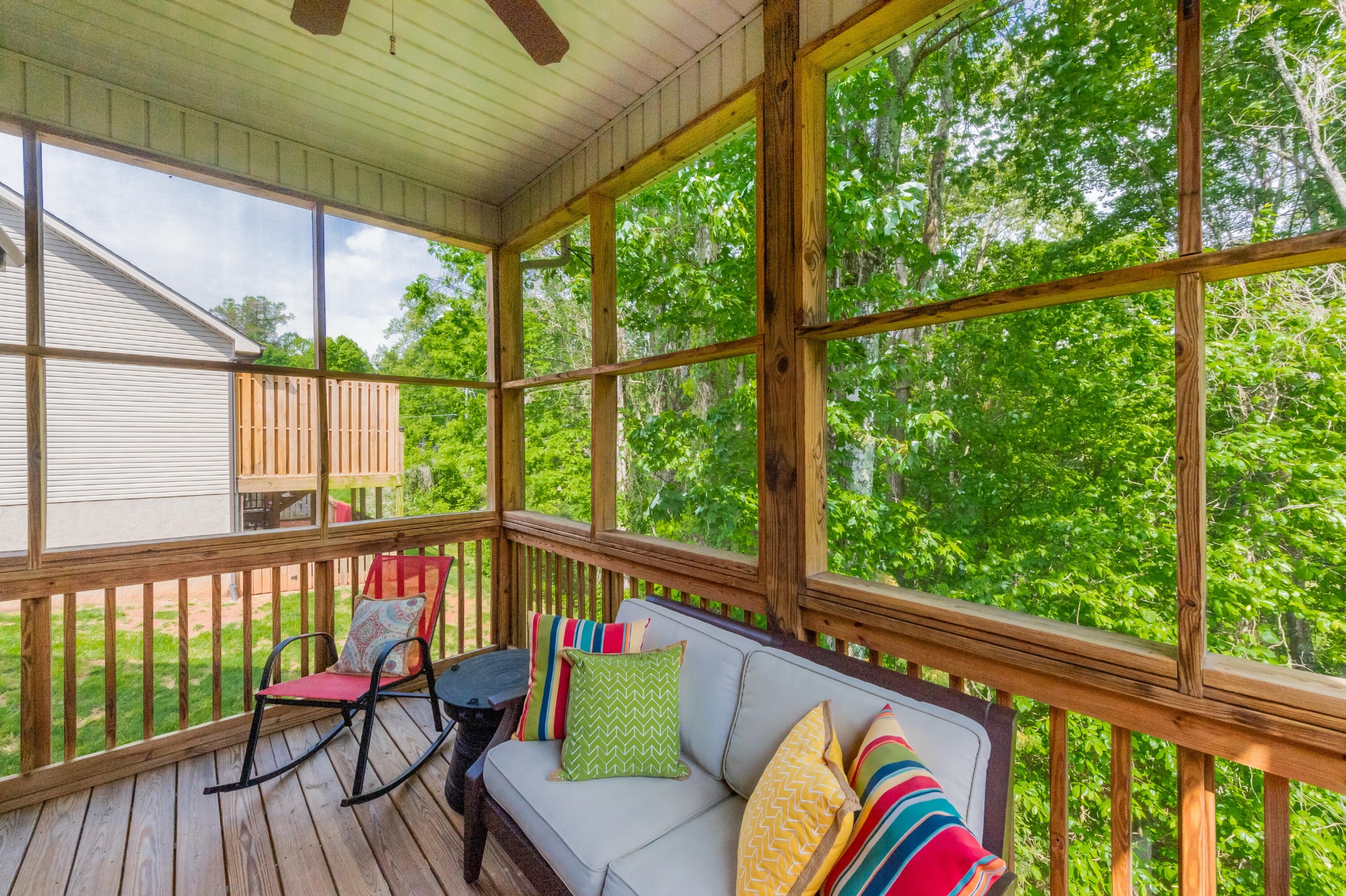 1833 Duncan Road, Unit 104 Knoxville, TN 37919 - Photo 14 of 36 a balcony with furniture and a potted plant