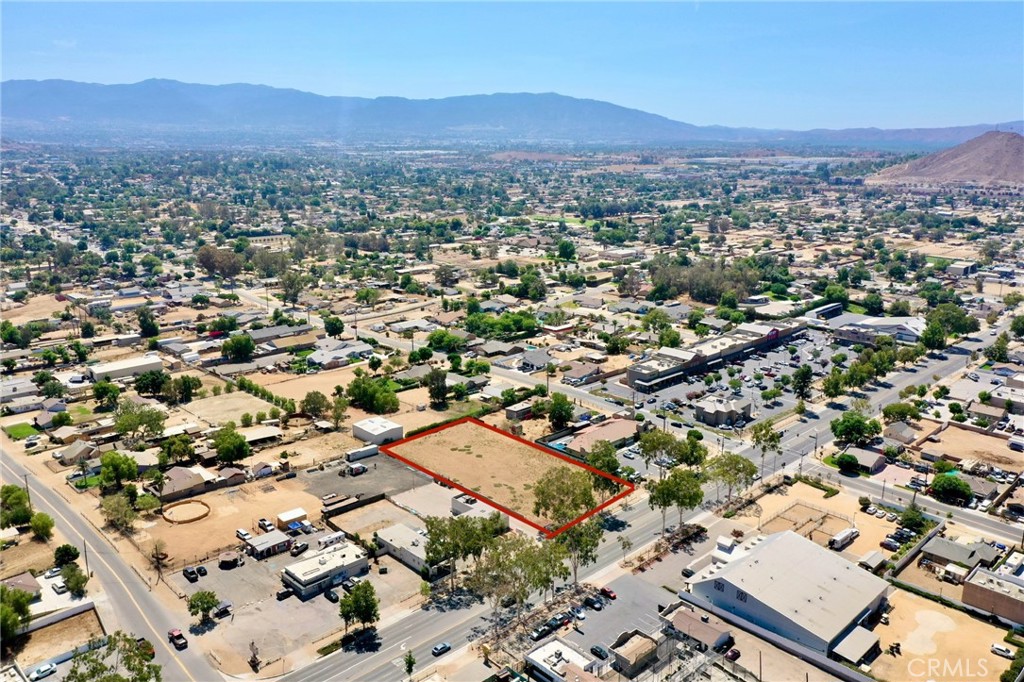 866 6th Street Norco, CA 92860 - Photo 16 of 17 an aerial view of residential house with parking and trees