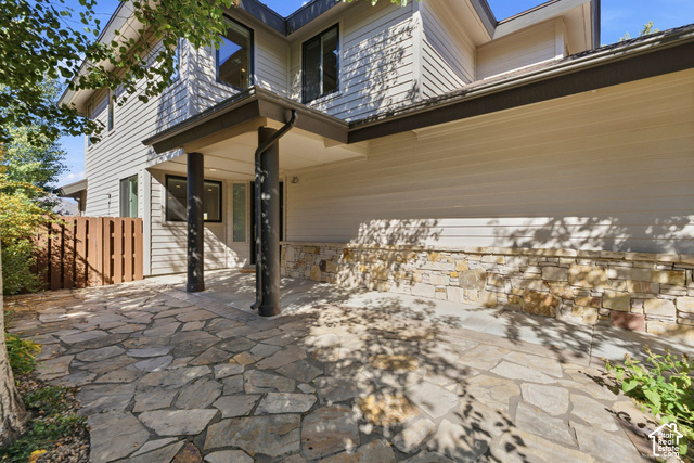 1067 Station Loop Road Park City, UT 84098 - Photo 34 of 38 Exterior siding with stone veneer accents