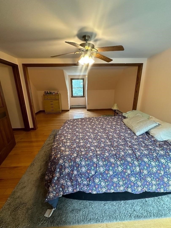 99 Old Poor Farm Road Ware, MA 01082 - Photo 23 of 29 a bedroom with a bed and a television