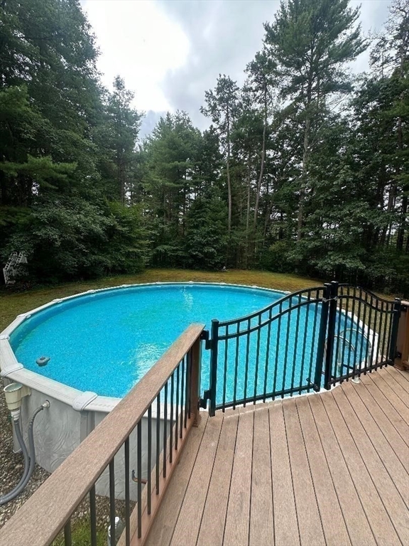 99 Old Poor Farm Road Ware, MA 01082 - Photo 6 of 29 a view of a wooden deck