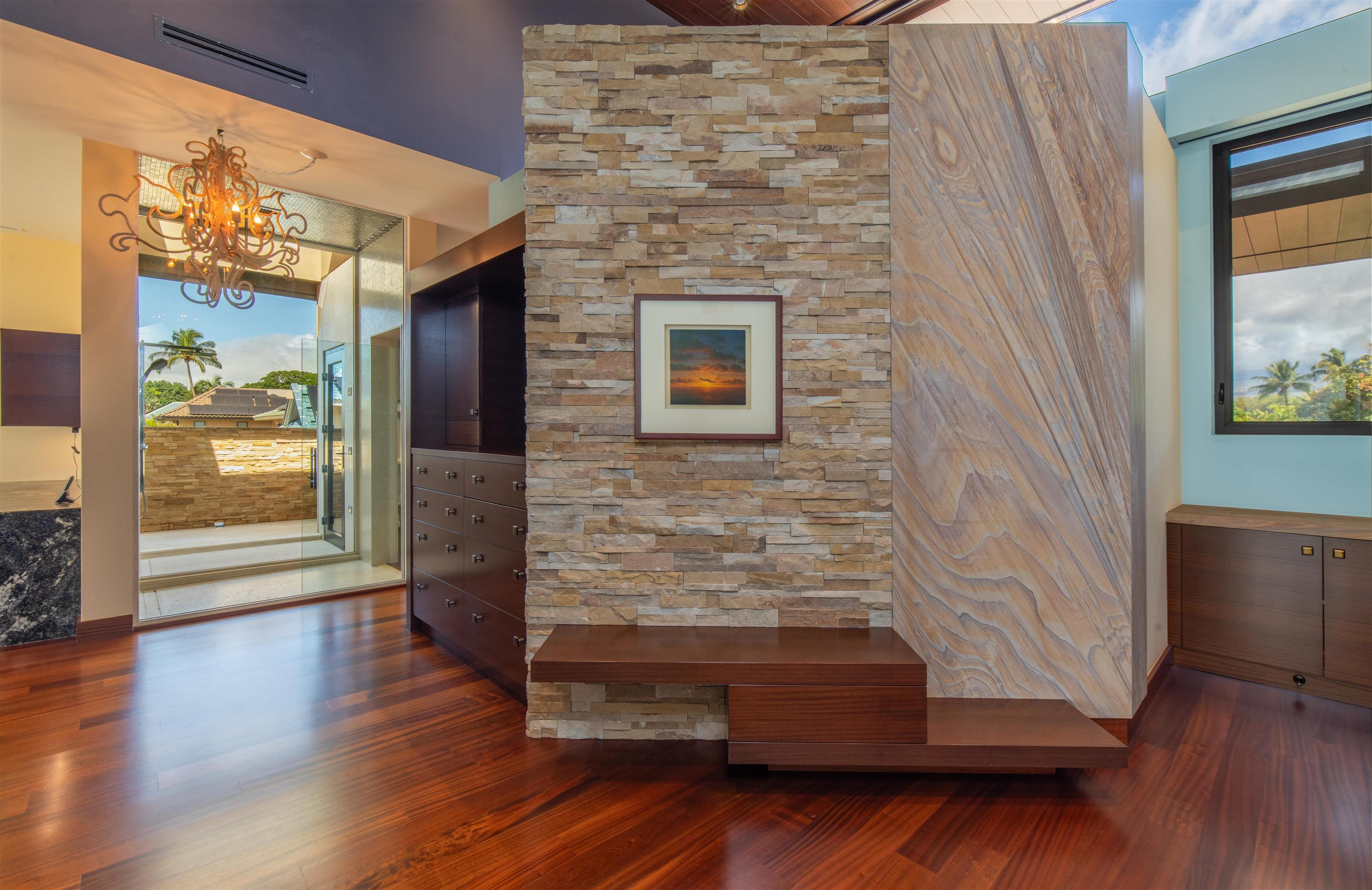 1750 Halama Street Kihei, HI 96753 - Photo 40 of 50 a view of an entryway with wooden floor and door