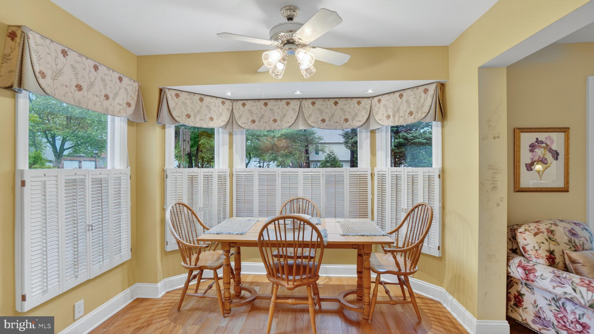 317 Canterfield Road Annapolis, MD 21403 - Photo 20 of 66 a view of a dining room with furniture window and outside view