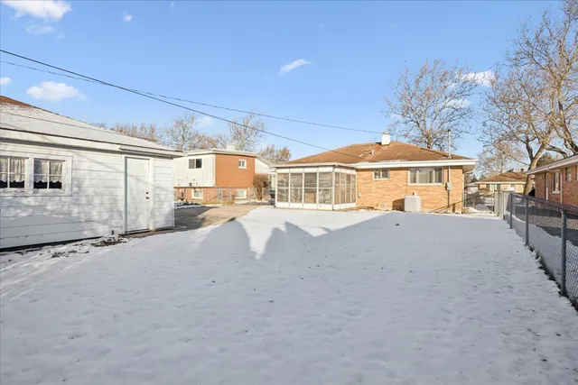 a view of a house with a outdoor space