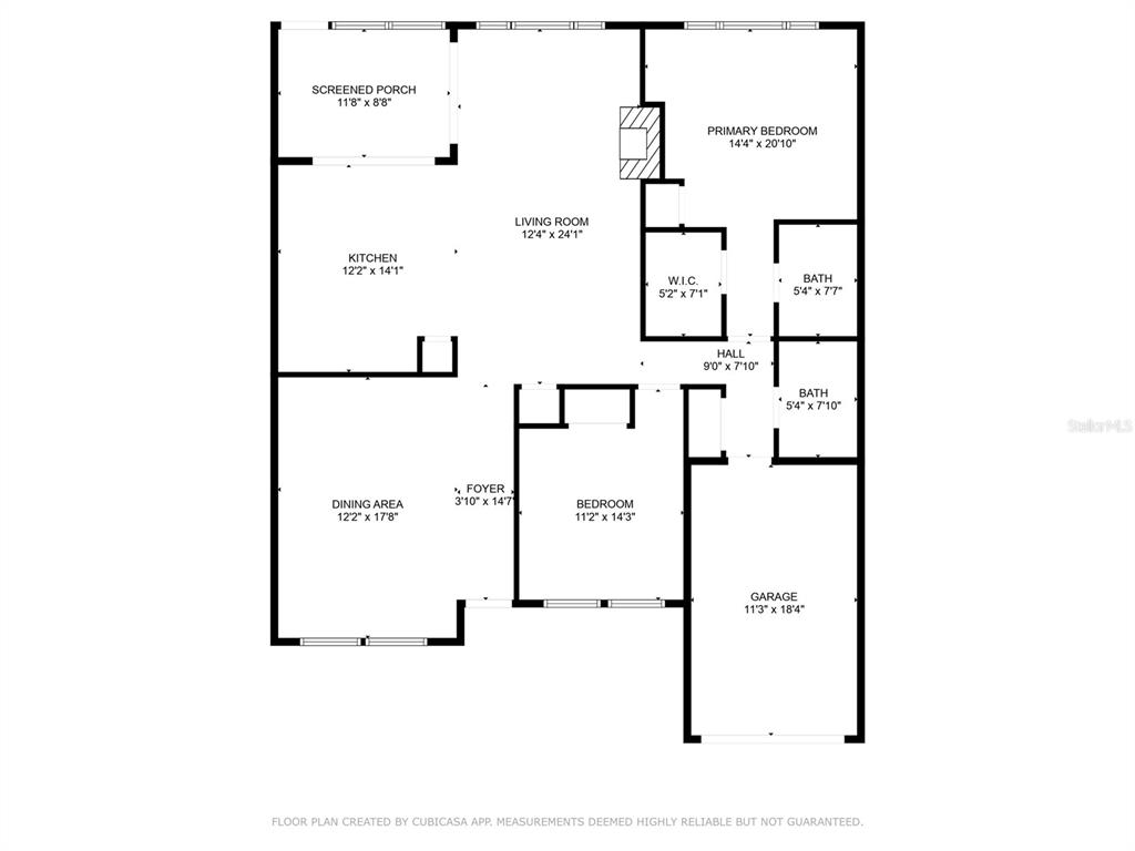 2101 Sunset Point Road, Unit 1102 Clearwater, FL 33765 - Photo 27 of 27 Floorplan