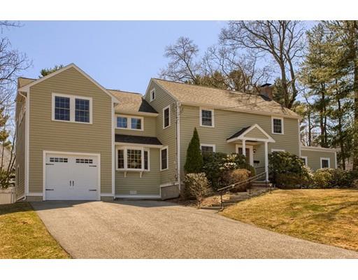 24 Paul Revere Road Needham, MA 02494 - Photo 1 of 30 a front view of a house with a yard