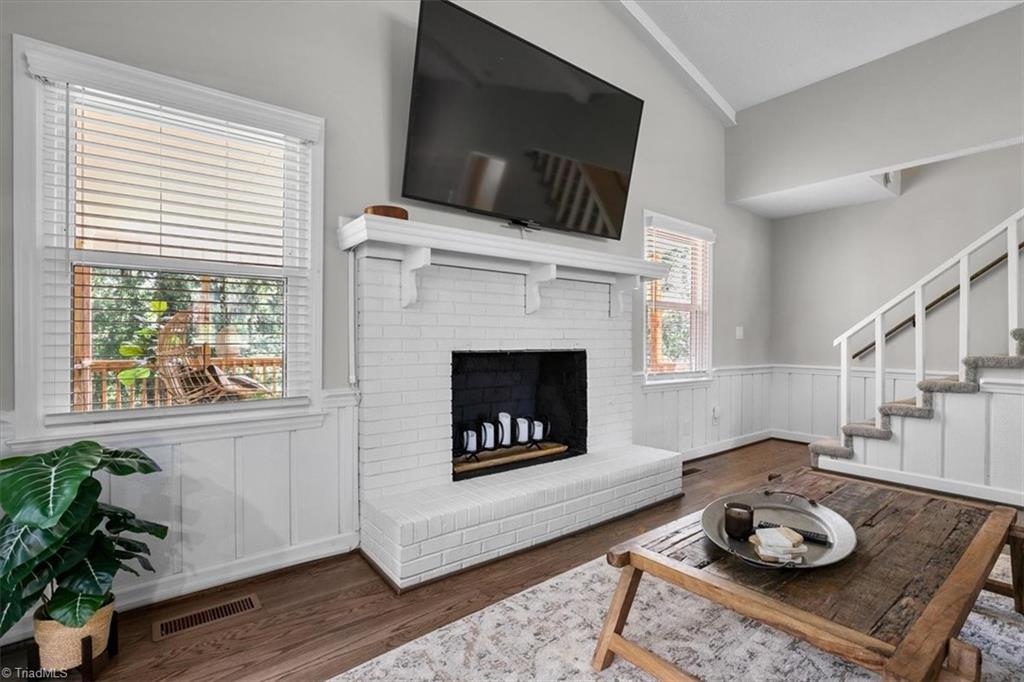 7024 Bridgewood Road Clemmons, NC 27012 - Photo 6 of 46 Great Room Fireplace