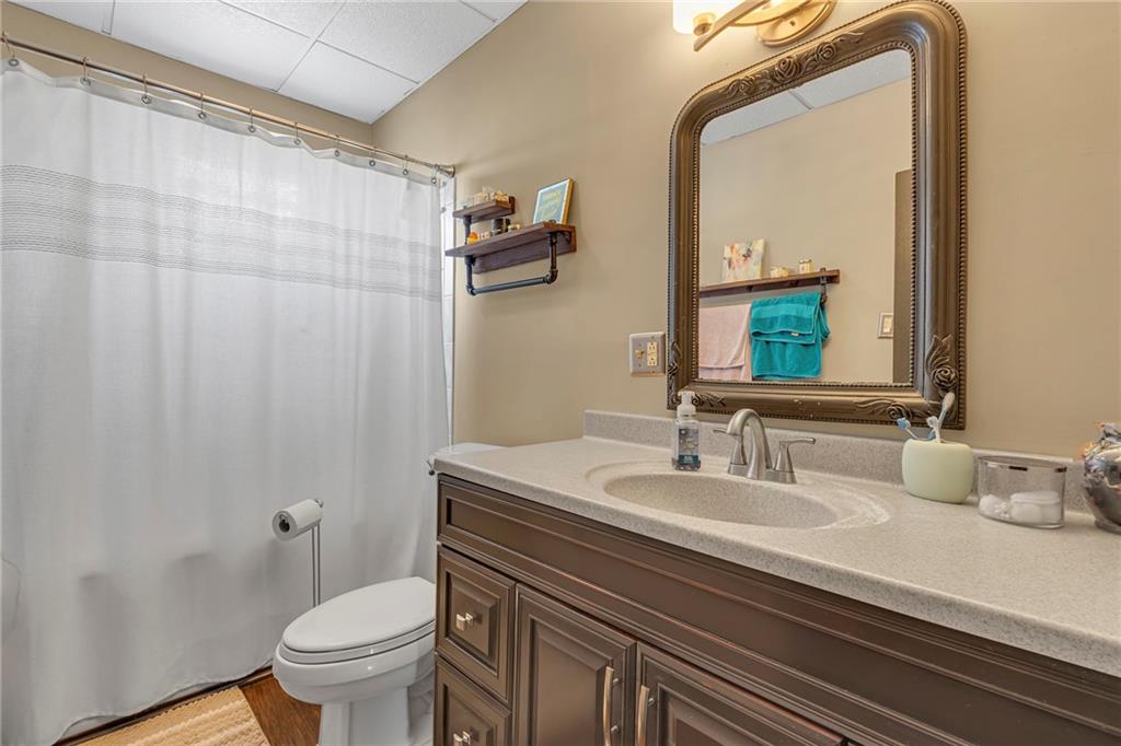 1041 4th Street Beaver, PA 15009 - Photo 24 of 39 Hallway Bathroom with updated fixtures