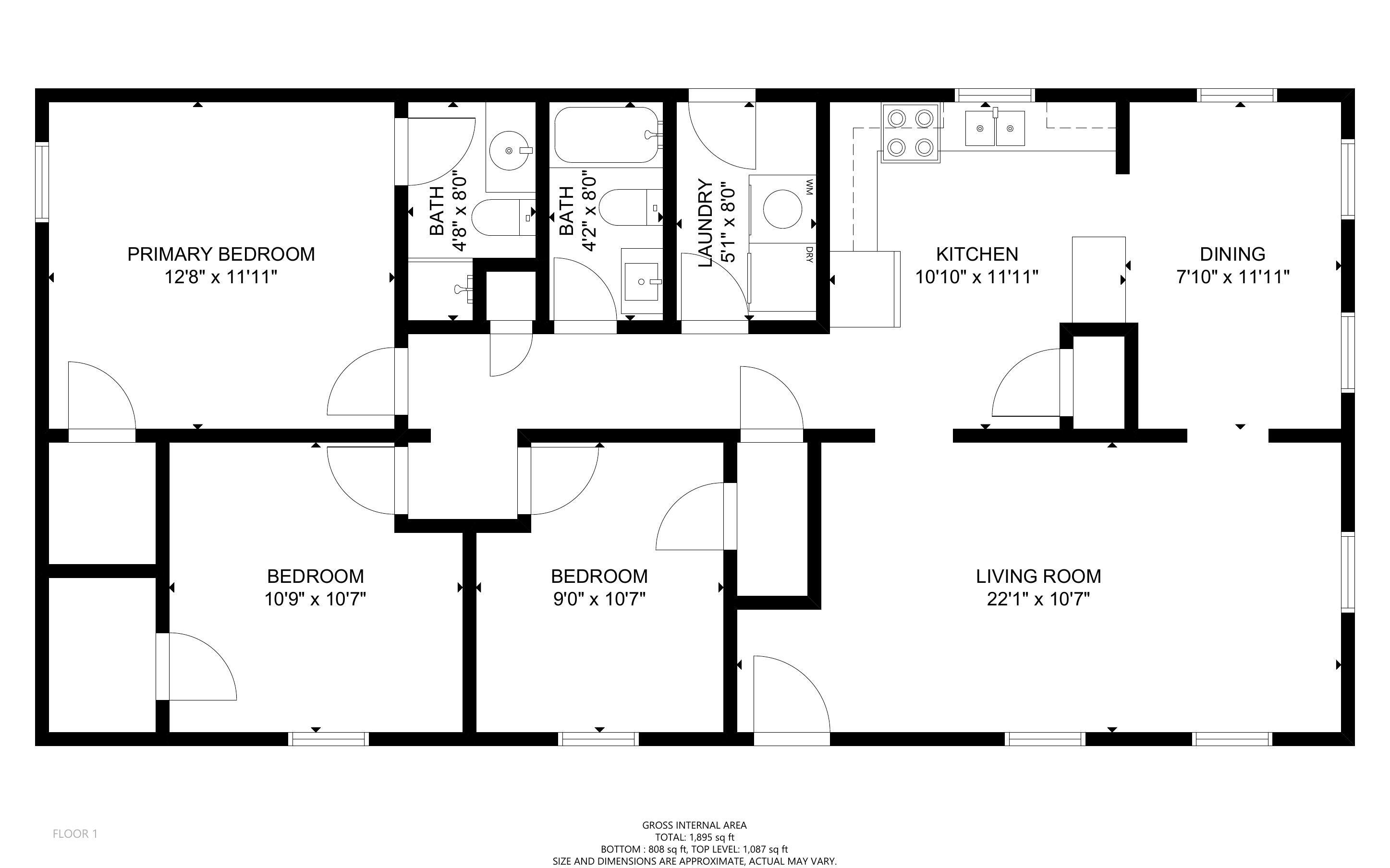 204 Barberry Road Southeast Floyd, VA 24091 - Photo 69 of 69 Main Level Floor Plan