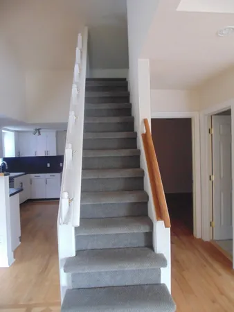 a view of entryway and hall