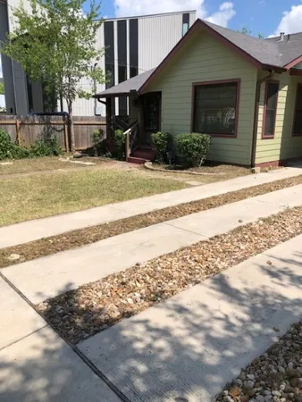 a view of a house with a patio