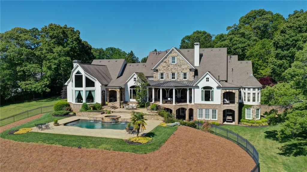 16168 Hopewell Road Milton, GA 30004 - Photo 1 of 1 Rear Elevation.
