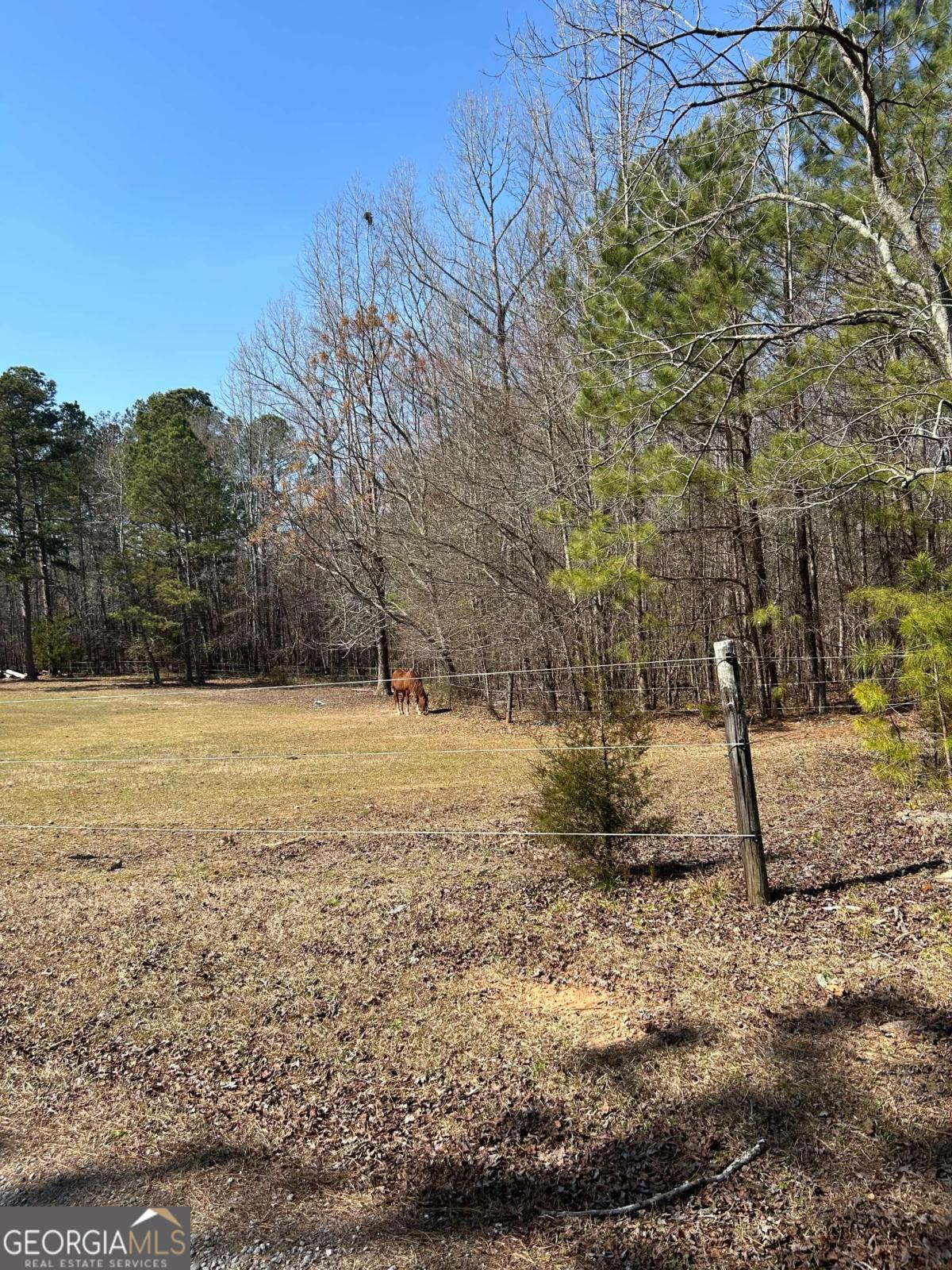325 Huff Lake Road Bogart, GA 30622 - Photo 1 of 1 a view of a yard with wooden fence