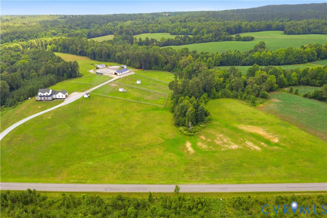 25181 West Soap Stone Road Jetersville, VA 23083 - Photo 47 of 54 Expansive rural property featuring a white residen