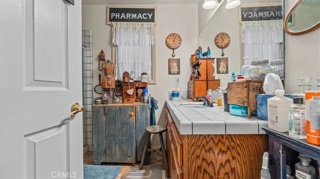 a view of storage and utility room