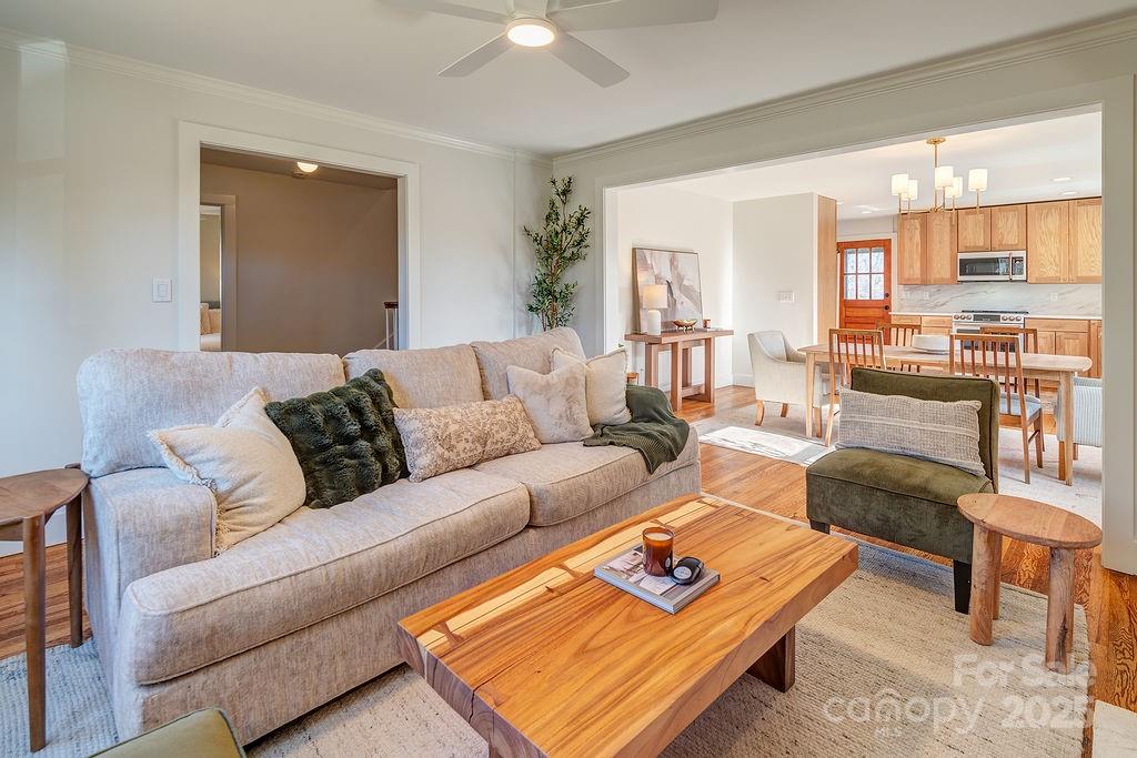 55 Cisco Road Asheville, NC 28805 - Photo 8 of 38 a living room with furniture and a couch